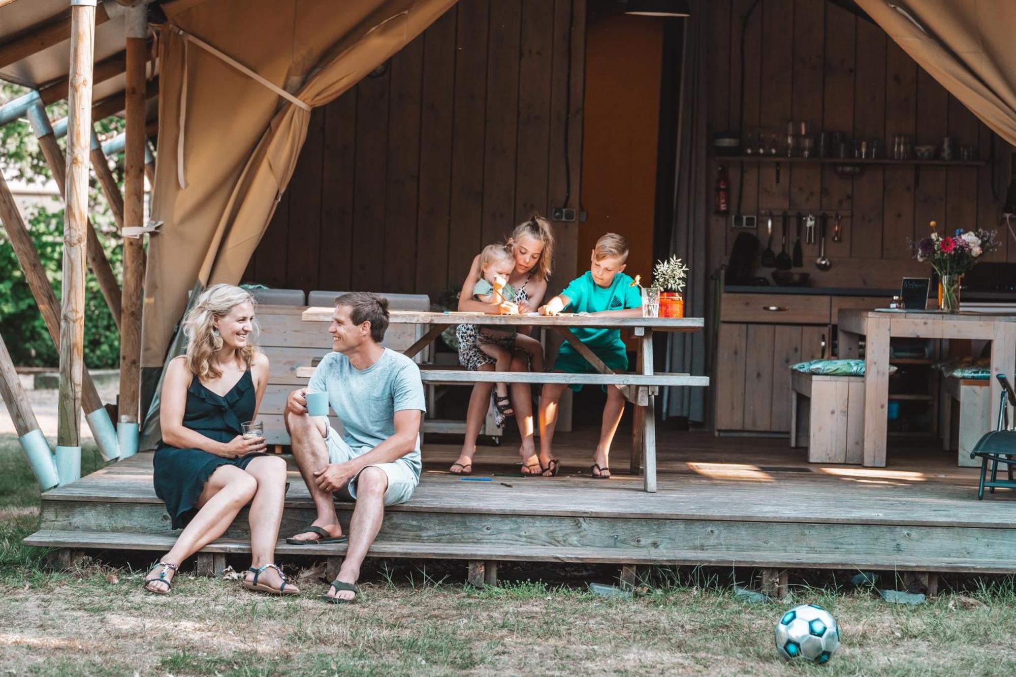 Glamping Holten Luxe Safaritent 1 מראה חיצוני תמונה